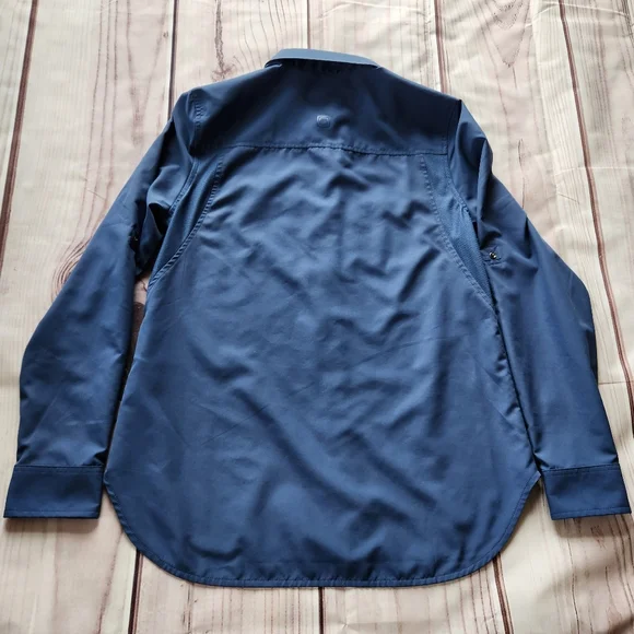 5.11 Tactical "Marksman" Long Sleeve Shirt Ensign Blue | Women's Size S - Picture 6 of 13